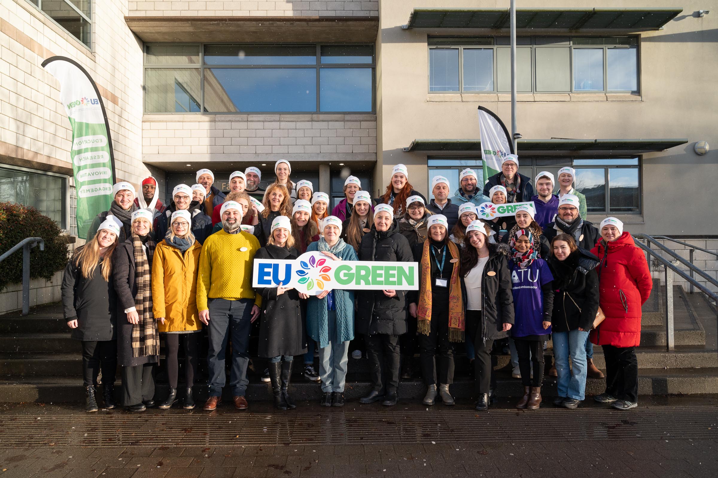 EU Green at ATU, Letterkenny Campus Photo Clive Wasson